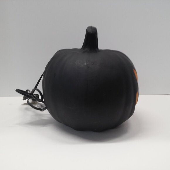 Ting Shen Model 60 260 Black Halloween Lighted Pumpkin UL Certified - Picture 4 of 6